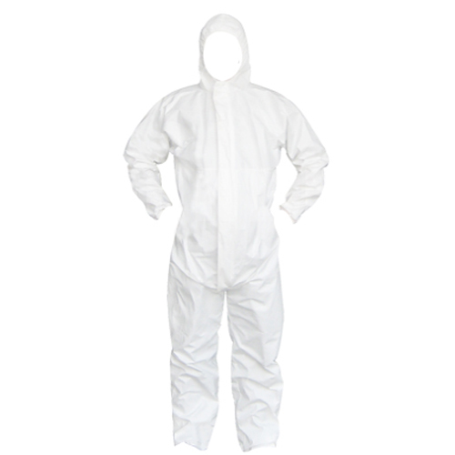 가드맨  FS 보호복 정전기방지 화학물질방어 오염방지 일회용작업복 원피스 흰색