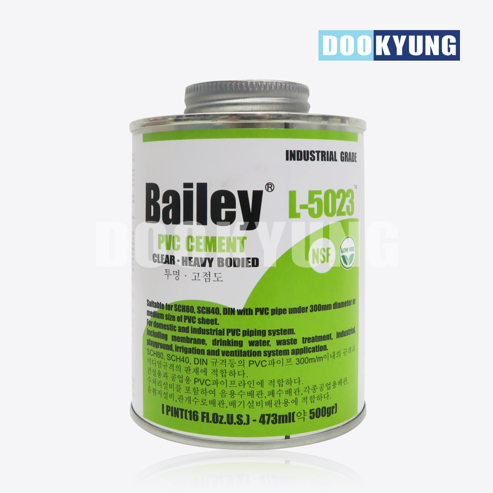 D_Bailey 베일리 PVC접착제 L-5023(투명) 500g